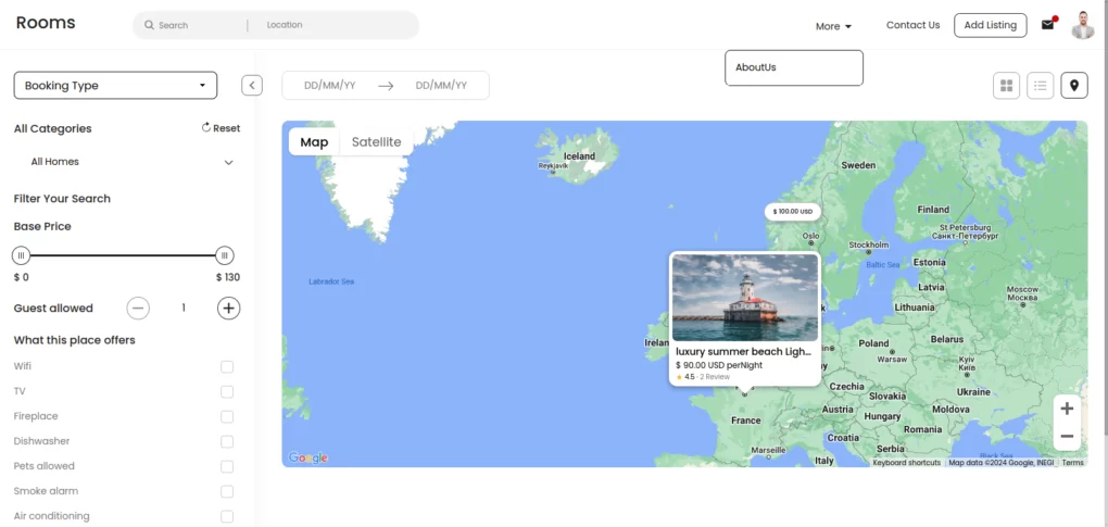 Map integration